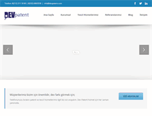 Tablet Screenshot of devpatent.com